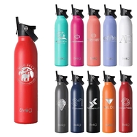 Swig® 20 oz. Matte Bottle with Flip and Sip Lid, Laser,... from ASI 30270...