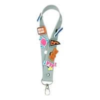 PVC Clog Charm Wrist Lanyard