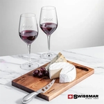 Swissmar® Acacia Board & 2 Lethbridge Wine