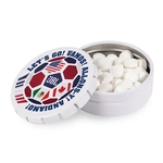 Soccer Theme Snap-It Tin-MicroMints®