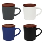 Large Coffee Mug with Bamboo Lid