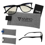 AWS Blue Light Blocking Glasses With Pouch