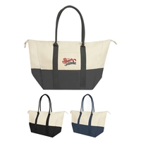 Insulated tote bag with PEVA lining, zip closure and 9 1/2"... from ASI 61125...
