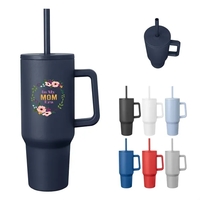 40 oz. insulated stainless steel tumbler with lid, straw and handle.... from...