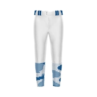 Sublimated youth baseball pant delivers a secure tapered fit with...