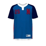 Youth Freestyle Sublimated Baseline 2-Button Baseball Jersey