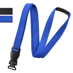 5/8" Blank Optiweave Lanyards with DTACH Combo Loop