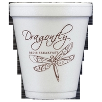8oz styrofoam cup. Insulated to keep beverages hot or cold.... from ASI 79541...