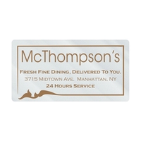 Die Cut Rectangle Roll Label (2 3/4"x5 1/4")... from ASI 56950 Gill Studios Inc