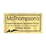 Die Cut Rectangle Roll Label (2 3/4"x5 1/4")