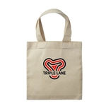 Square Natural Cotton Fiber Gift Bag (2 Color Imprint)