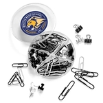 SUPPLY LINE® ROUND CLIPS & PINS SET BLACK & WHITE