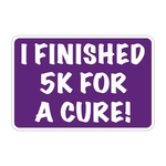 Value Line Rectangle 2 Color Die Cut Roll Label