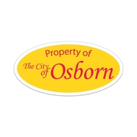 Die Cut Oval Roll Label (1 1/16"x2 1/8")