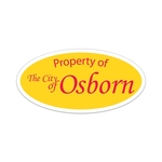 Die Cut Oval Roll Label (1 1/16"x2 1/8")