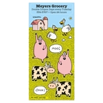 Charlie Cartoon Sticker Sheet w/ Farm Animals