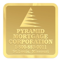 Square Embossed Foil Roll Seal