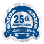 Round Special Occasion Roll Label w/ Banner