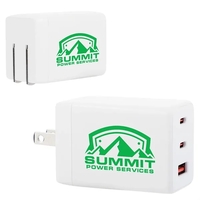 65W 3-Port Wall Charger... from ASI 36730 Ariel Premium Supply Inc
