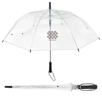 46- Arc Auto-Open Clear Umbrella... from ASI 36730 Ariel Premium Supply Inc