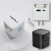 65W Retractable Cable Laptop Wall Charger