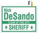 36" x 48" Format Stock Size Corrugated Plastic Sign- 2 Sided