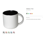 14 Oz Sedona Mugs (Color in/Satin White out)