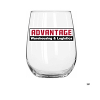17 oz. Stemless wine glass.... from ASI 92133 777 Promotional Products Inc