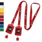 5/8" SlimReel™* Silkscreen Event Lanyard/Badge Reel System