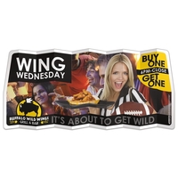 Sunbusters foldable car shade measuring 52 1/2" x 24" with a... from ASI...