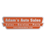 Stock Step Rectangle Brushed Chrome Car-Cals Decal (1