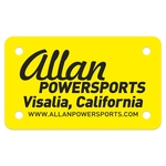 Motorcycle License Plate 24 pt. Coated Card Stock