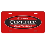 License Plate 0.023" Plastic (6"x12")