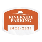 Curved Rectangle Clear Static Numbered Inside Parking