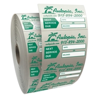 1 1/2" x 2 1/4" clear static cling decals made of... from ASI 56950 Gill...