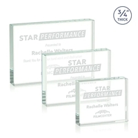 The expertly crafted Verona is a jade rectangle award destined to... from ASI...