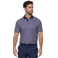 Flag & Anthem Men's Kiawah Contrast Collar SS Mini Strip