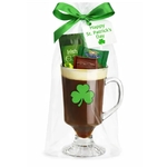Irish Coffee Mug Gift Set with Coffee Packet & Chocolate