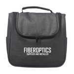 Revis Heathered Toiletry Bag (1 Color Imprint)