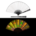 Light-up Foldout Hand Fan