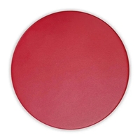 Round coaster made of leatherette material in a red color.... from ASI 48125...