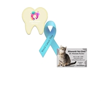 Customizable indoor magnet measuring 6 sq. inches with full color imprint.......