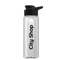 Garyline® Boss Embossed RPET Bottle with Drink-Thru Lid -...... from ASI...