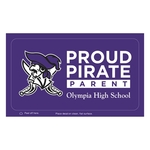 Rounded Corner Rectangle Vinyl Post-Cals Decal Postcard