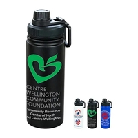 19 oz. Powder Coated Double Wall Stainless Steel Tumbler with a... from ASI...