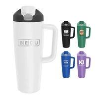 30 Oz Vacuum Water Mug with Plastic Handle