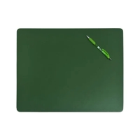 Dark Green Leather 17" x 14" Conference Table Pad... from ASI 48125 Dacasso /...