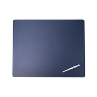 Navy Blue Leatherette 20" x 16" Conference Table Pad... from ASI 48125...