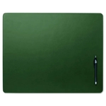 Dark Green Leatherette 20" x 16" Conference Table Pad