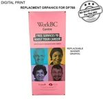 Replacement Graphics Only, 33.5X80, For Tripod Banner Dp788